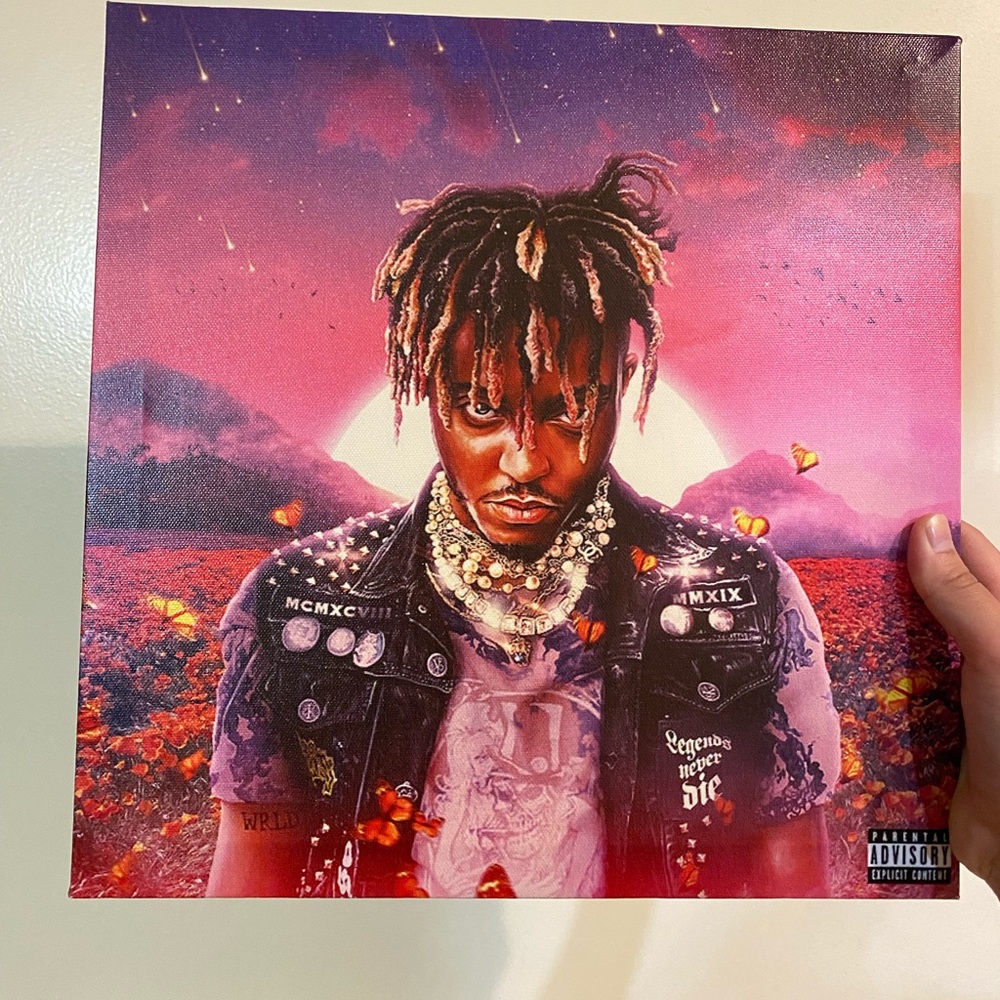 JUICEWRLD CANVAS ARTWORK Limited Edition !